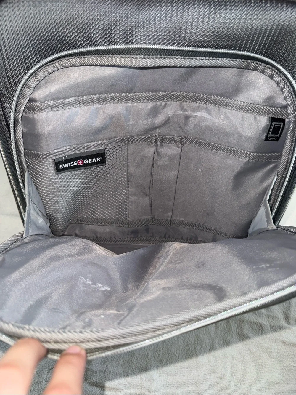 SwissGear The Checklite 15” Underseat Roller 2-Wheel Carry On Luggage Suitcase
